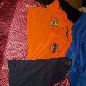 Polo Set w/ Shirt & Cargo Shorts